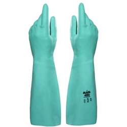 Mapa Ultranitril 480 Chemical-Resistant Extra Long Nitrile Gloves